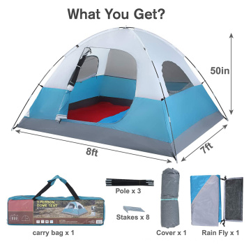 Outdoor best waterproof pop up tent windproof rain proof tent